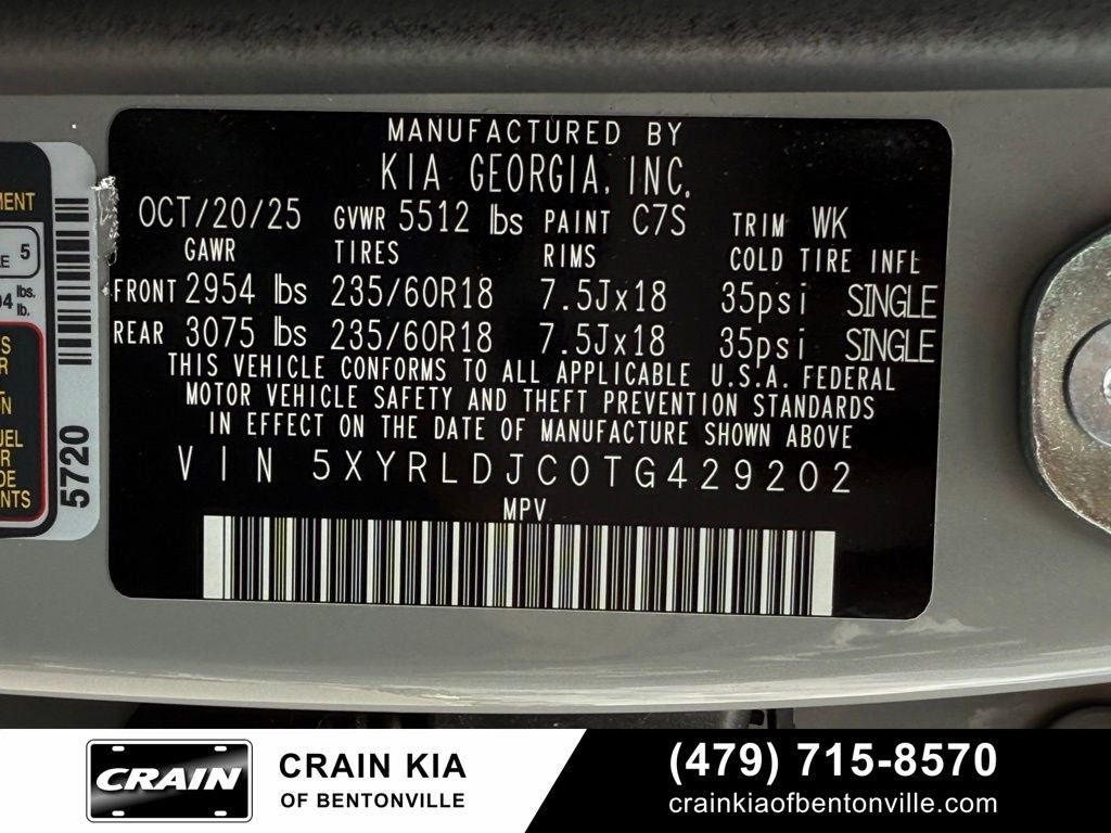 2026 Kia Sorento S