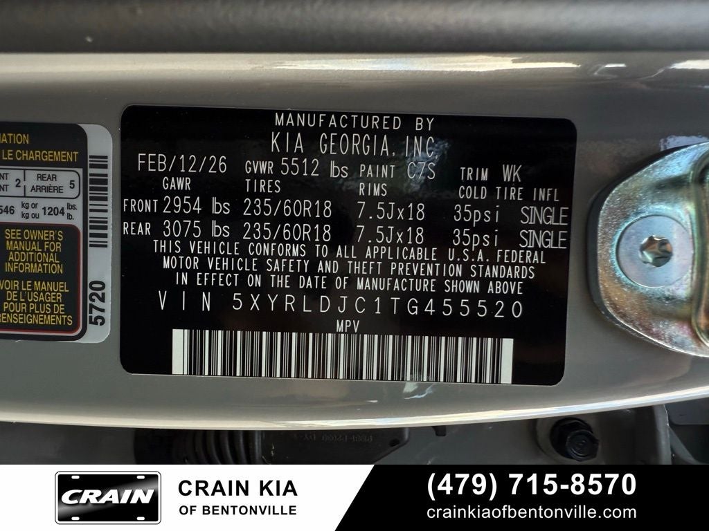 2026 Kia Sorento S