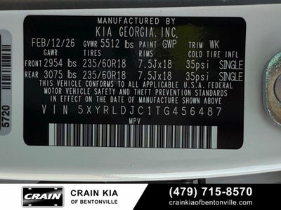 2026 Kia Sorento S