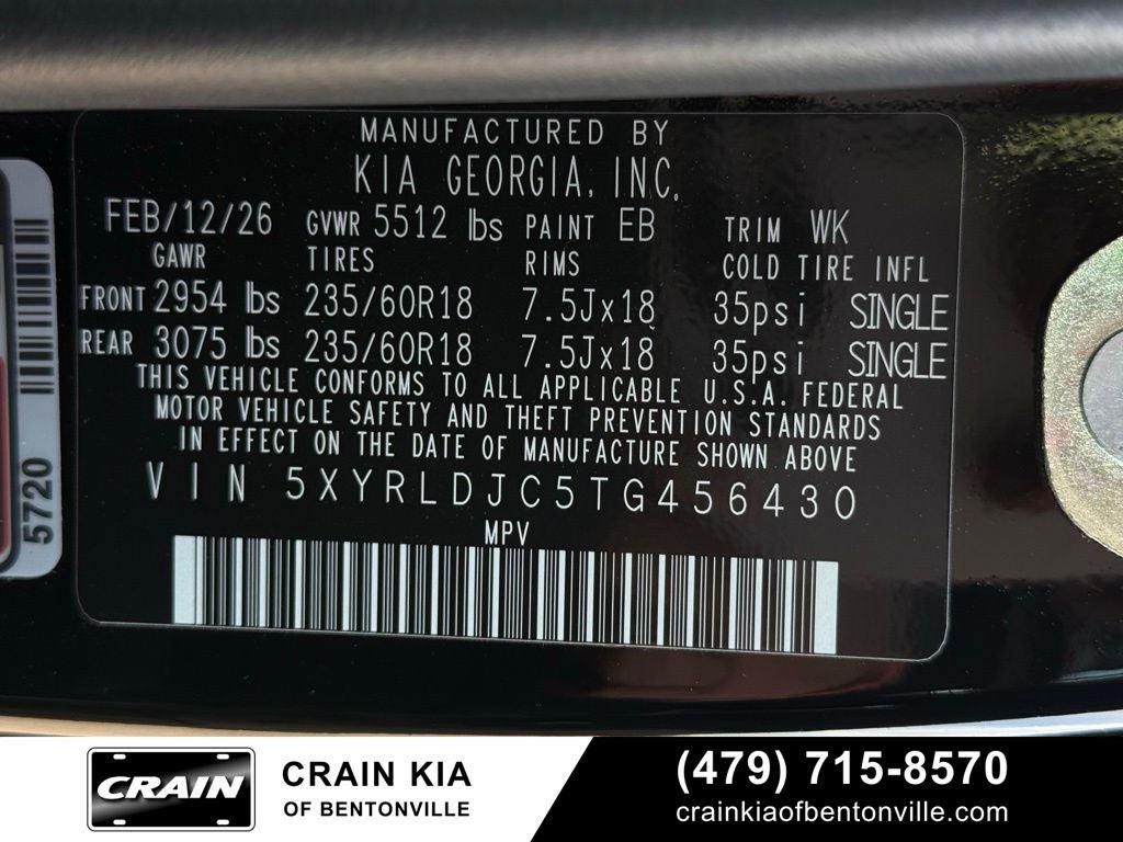 2026 Kia Sorento S
