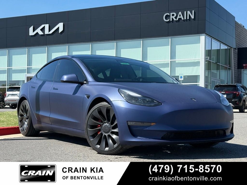 2022 Tesla Model 3 Performance - CUSTOM WRAP! / CARFAX ONE OWNER