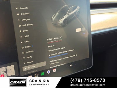 2021 Tesla Model Y Performance - AWD / CLEAN CARFAX HISTORY