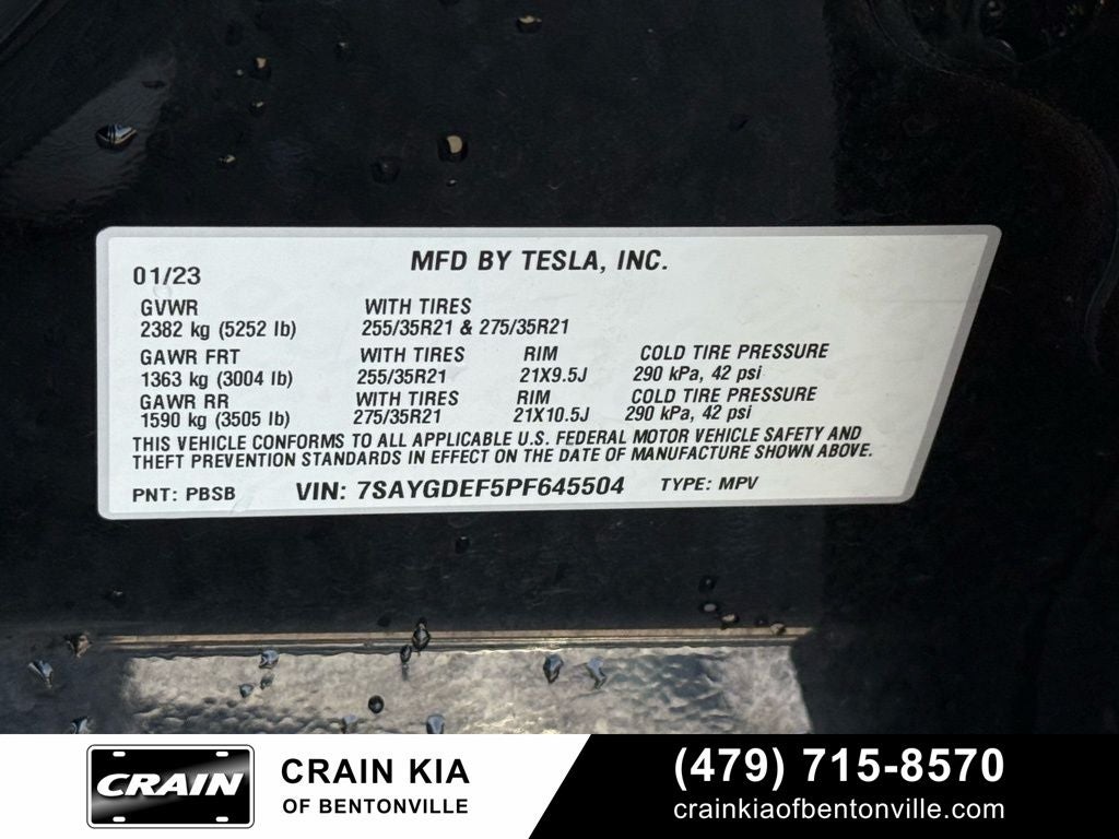 2023 Tesla Model Y Performance - AWD / CARFAX ONE OWNER