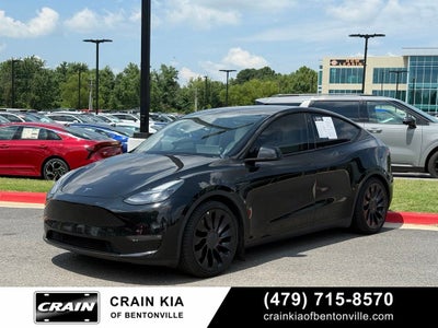 2022 Tesla Model Y Performance - AWD / CLEAN CARFAX / WHITE INTERIOR