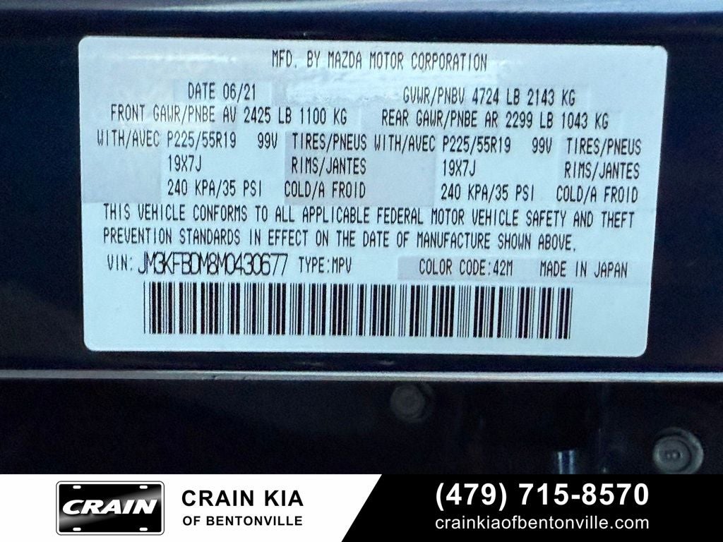 2021 Mazda Mazda CX-5 Grand Touring - AWD / SUNROOF / CLEAN CARFAX / ONE OWNER