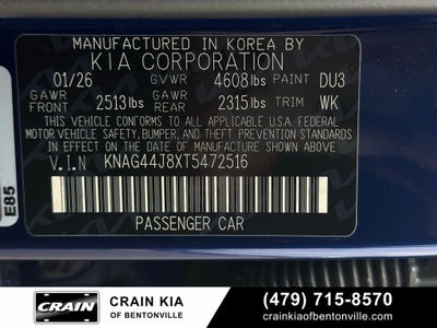 2026 Kia K5 GT