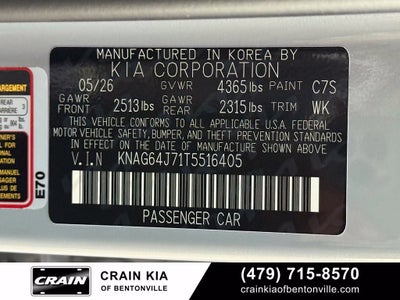2026 Kia K5 GT-Line