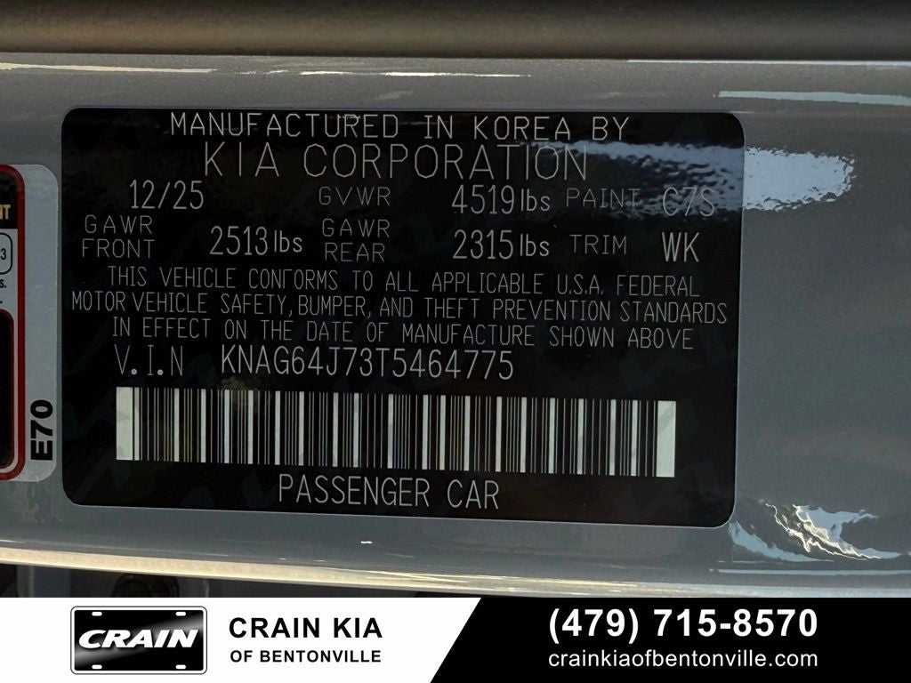 2026 Kia K5 GT-Line