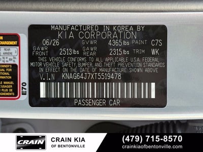 2026 Kia K5 GT-Line