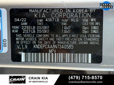 2022 Kia Seltos LX - KIA CPO / AWD / ONE OWNER