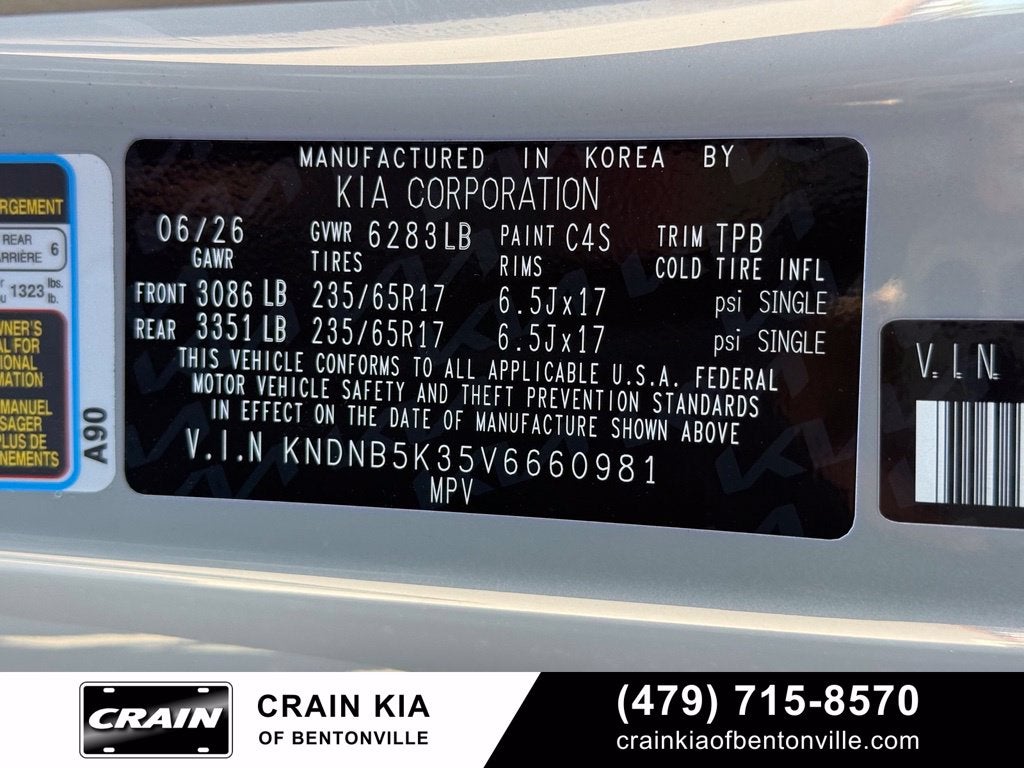 2027 Kia Carnival LXS