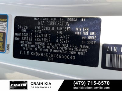 2026 Kia Carnival LXS