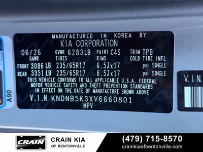 2027 Kia Carnival LXS