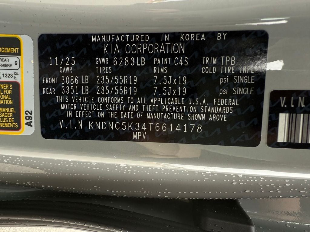 2026 Kia Carnival EX