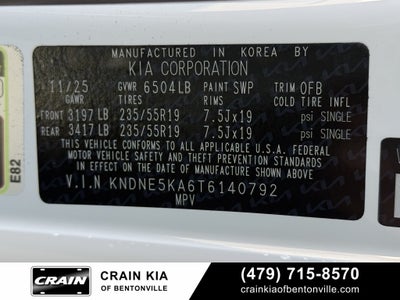 2026 Kia Carnival Hybrid SX Prestige