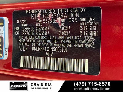 2022 Kia Sorento Hybrid EX - KIA CPO / LEATHER
