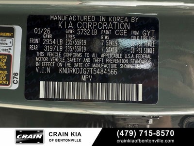 2026 Kia Sorento Hybrid X-Line SX Prestige