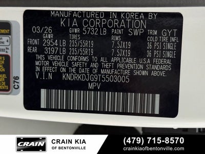 2026 Kia Sorento Hybrid X-Line SX Prestige