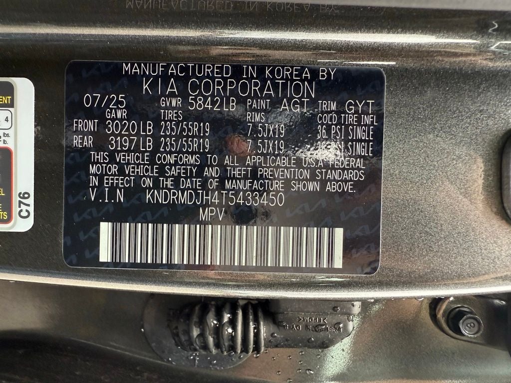 2026 Kia Sorento Plug-In Hybrid SX Prestige