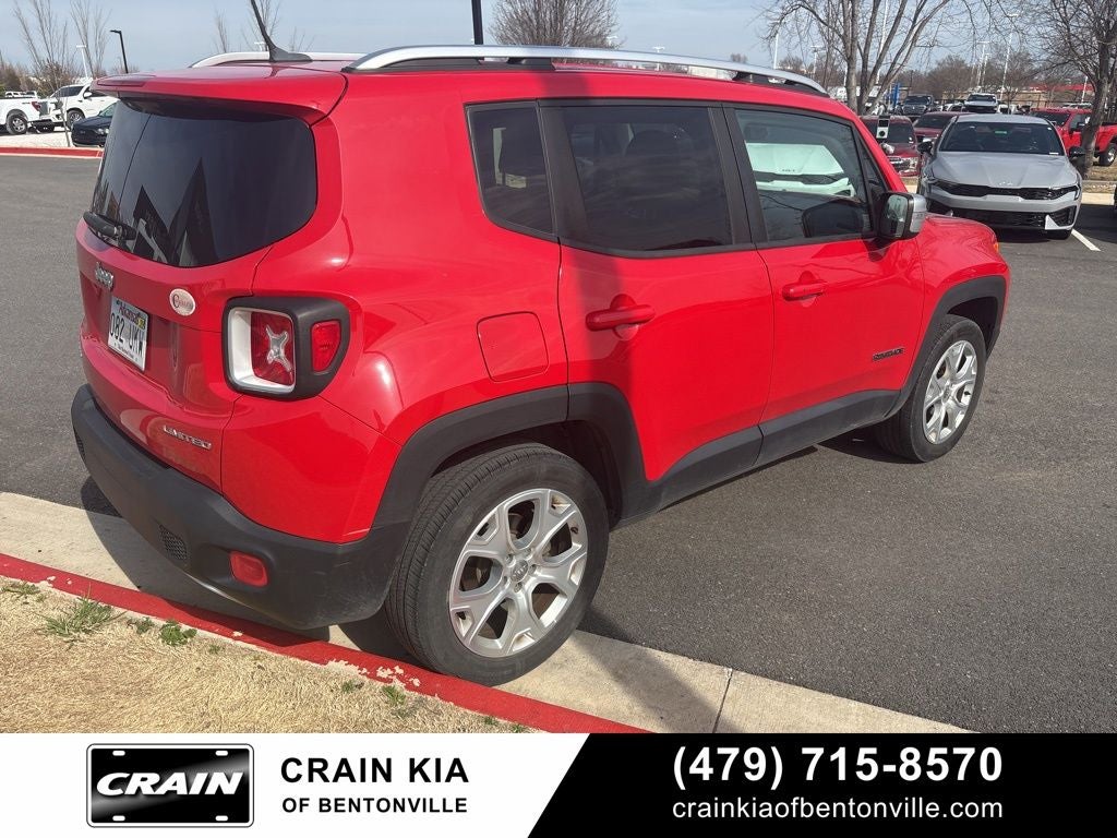 2015 Jeep Renegade Limited - 4WD / CLEAN CARFAX / ONE OWNER