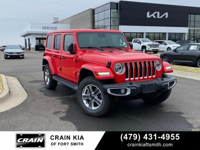 2021 Jeep Wrangler Unlimited Sahara 4xe 4X4 / HEATED SEATS