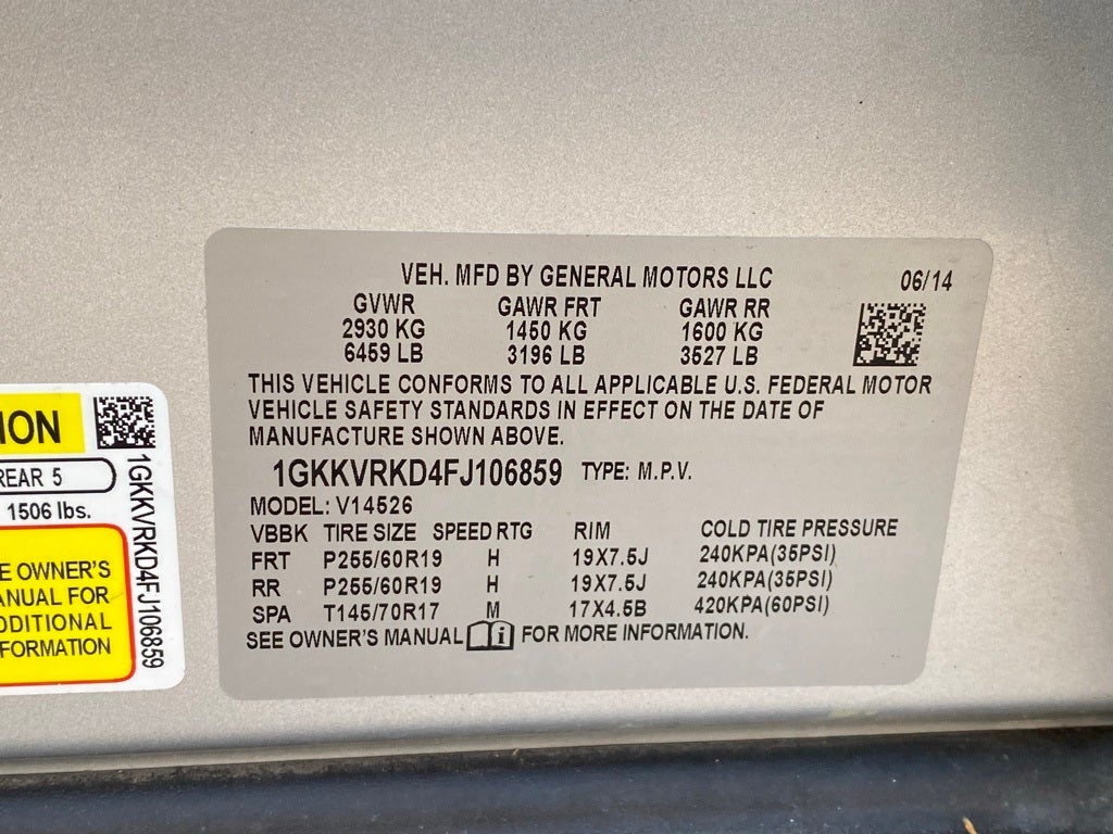 2015 GMC Acadia SLT-1