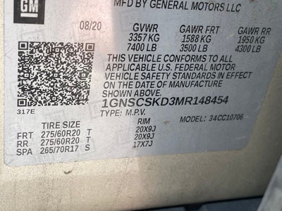 2021 Chevrolet Tahoe Premier BOSE AUDIO / HEATED SEATS / LEATHER