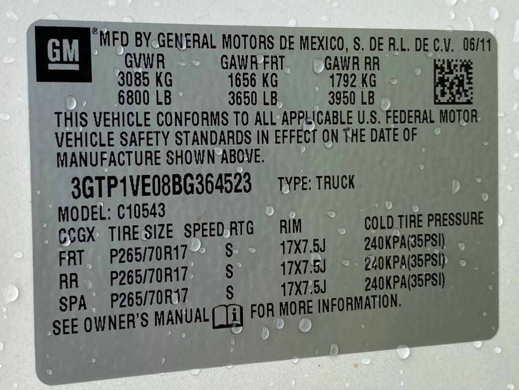 2011 GMC Sierra 1500 SLE