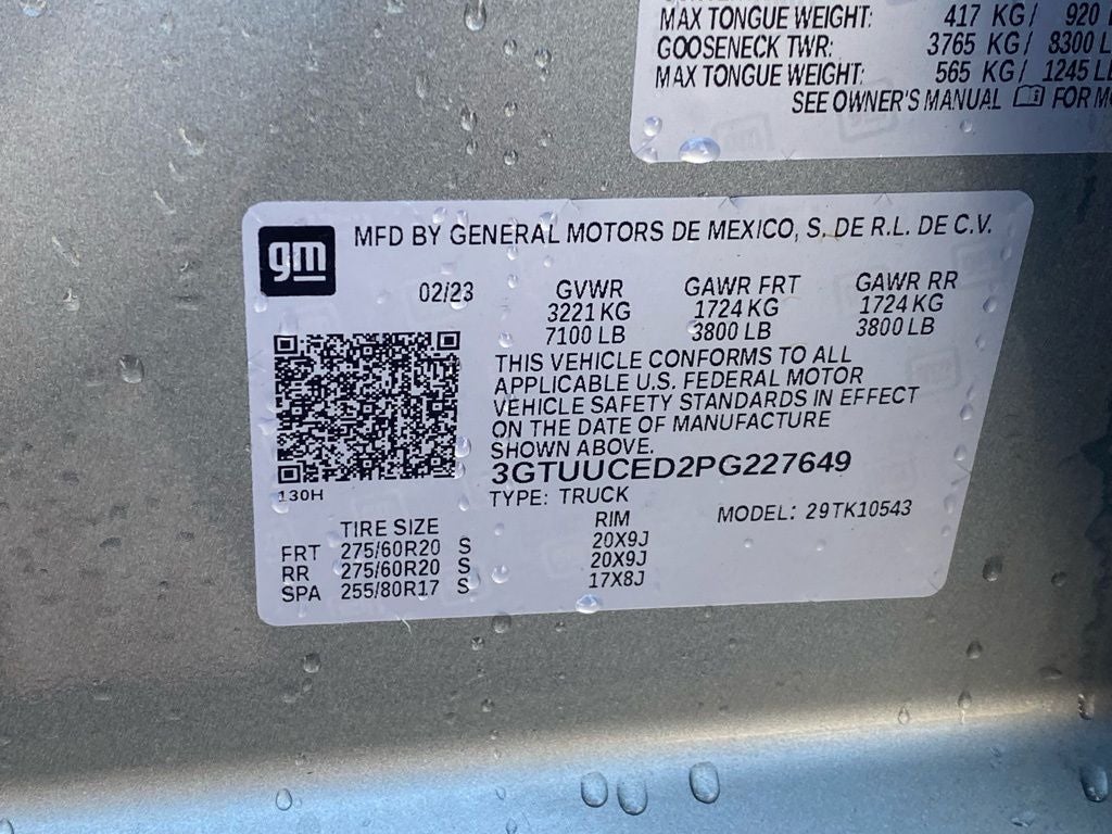 2023 GMC Sierra 1500 Elevation