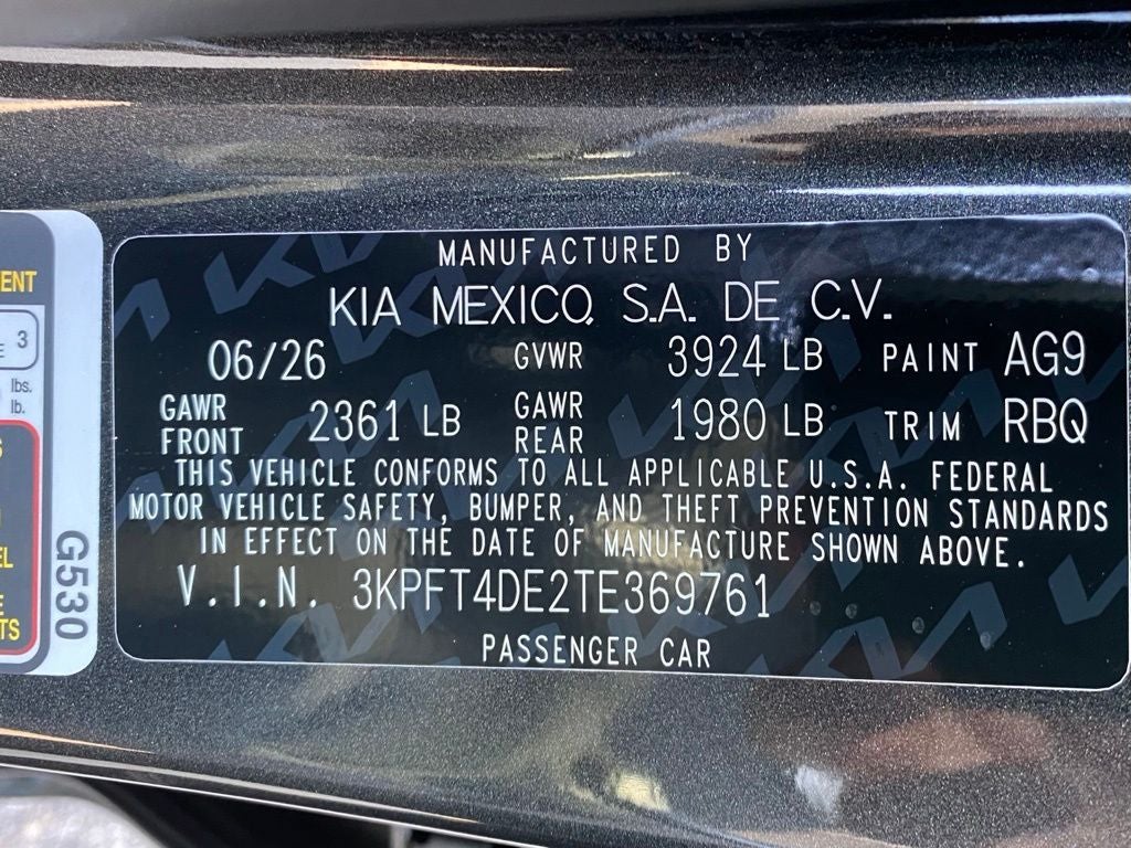 2026 Kia K4 LX