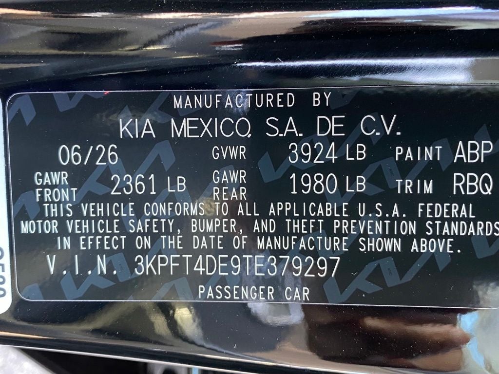 2026 Kia K4 LX