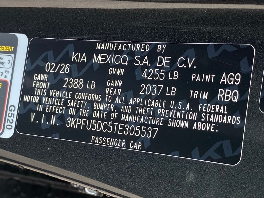 2026 Kia K4 GT-Line Turbo