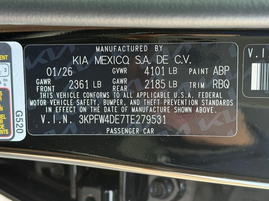 2026 Kia K4 GT-Line