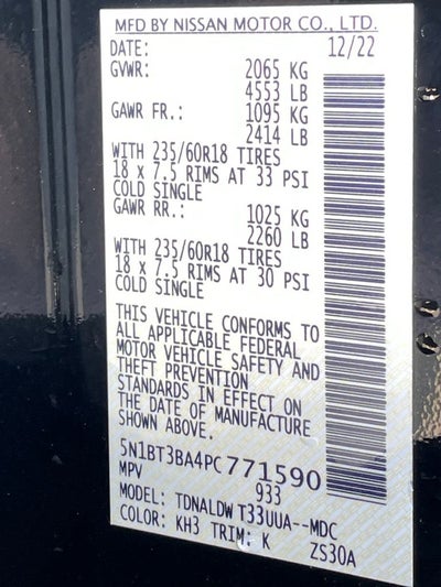 2023 Nissan Rogue SV