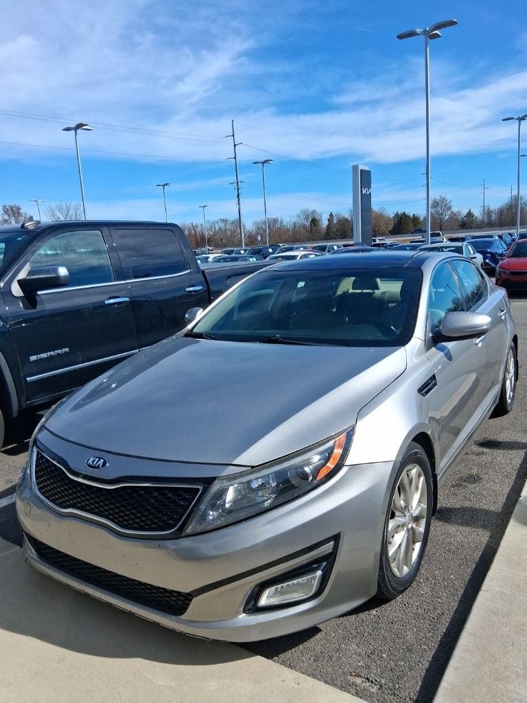 Used 2015 Kia Optima EX with VIN 5XXGN4A75FG379541 for sale in Fort Smith, AR