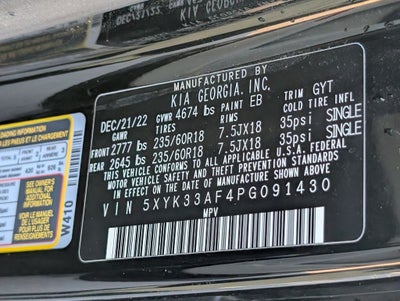 2023 Kia Sportage EX LEATHER / HEATED SEATS / ONE OWNER