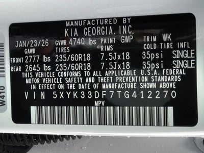 2026 Kia Sportage EX