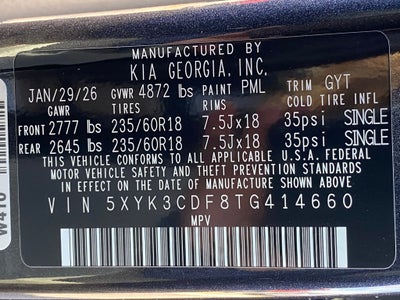 2026 Kia Sportage EX