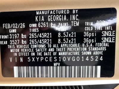 2027 Kia Telluride EX