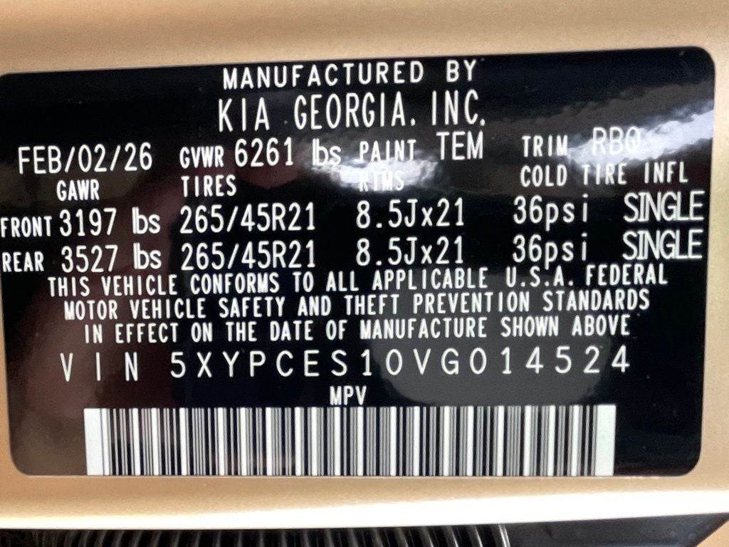 2027 Kia Telluride EX