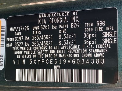 2027 Kia Telluride X-Line EX