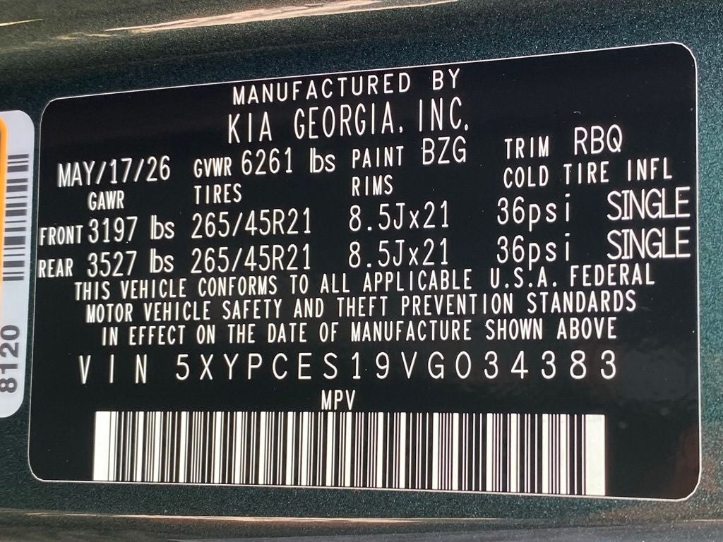 2027 Kia Telluride X-Line EX