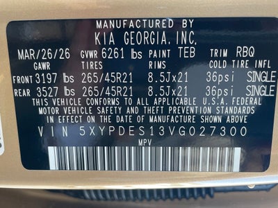 2027 Kia Telluride X-Line SX