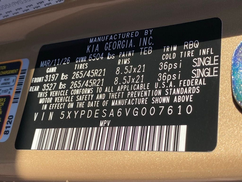 2027 Kia Telluride X-Line SX