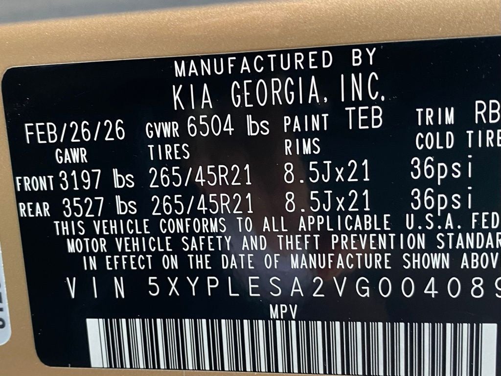 2027 Kia Telluride X-Line SX-Prestige