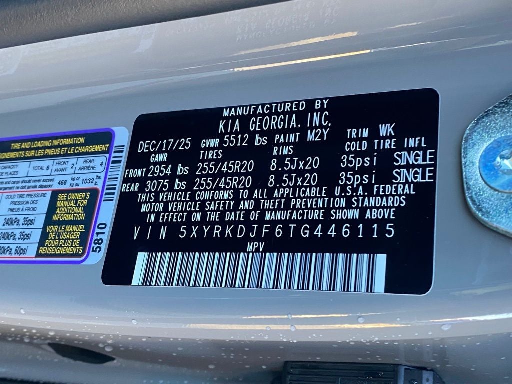 2026 Kia Sorento X-Line SX Prestige