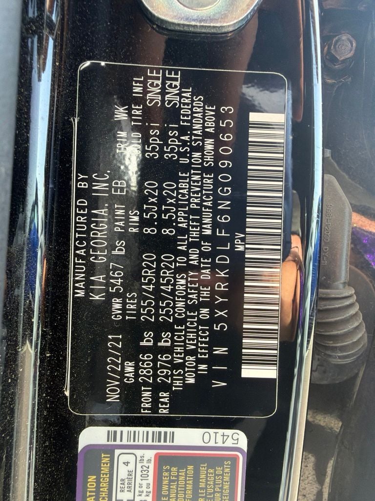 2022 Kia Sorento X-Line SX Prestige LEATHER / 3RD ROW / MOONROOF