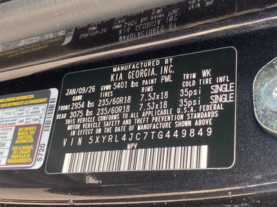 2026 Kia Sorento S