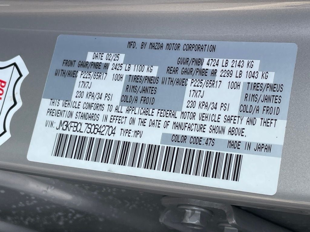 2025 Mazda Mazda CX-5 2.5 S Preferred Package MOONROOF / AWD / HEATED SEATS