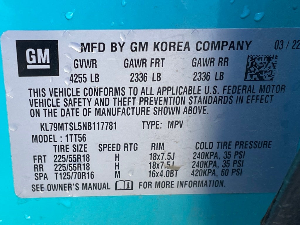 2022 Chevrolet TrailBlazer RS